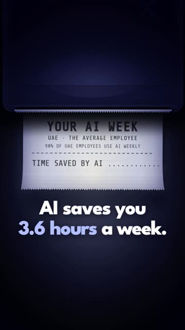Cover of the reel “Your AI receipt: hours saved, hours spent fixing”