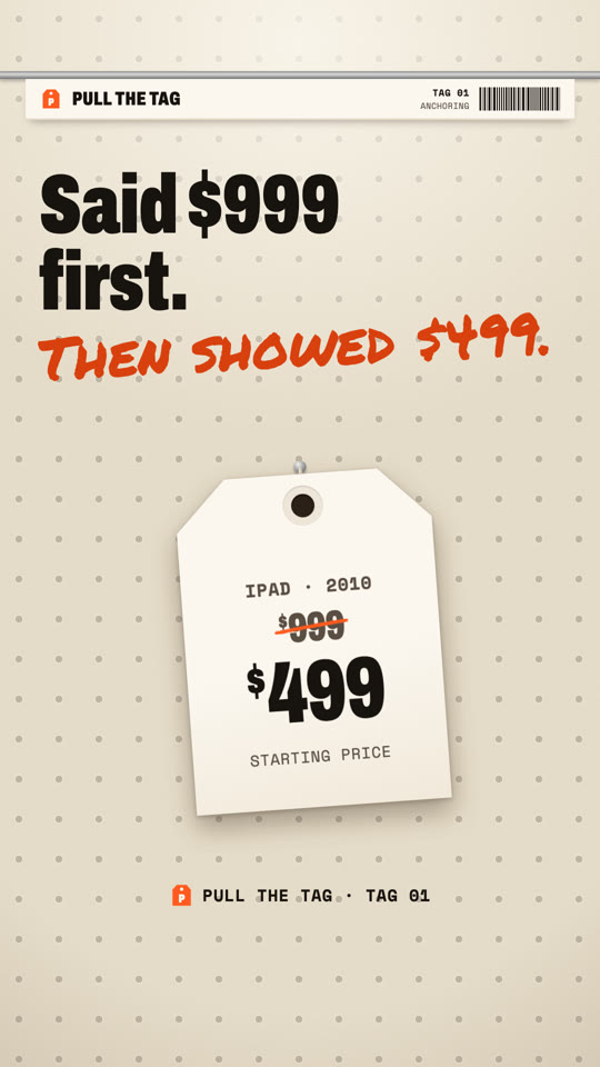 Cover of the reel “Steve Jobs said $999 first”